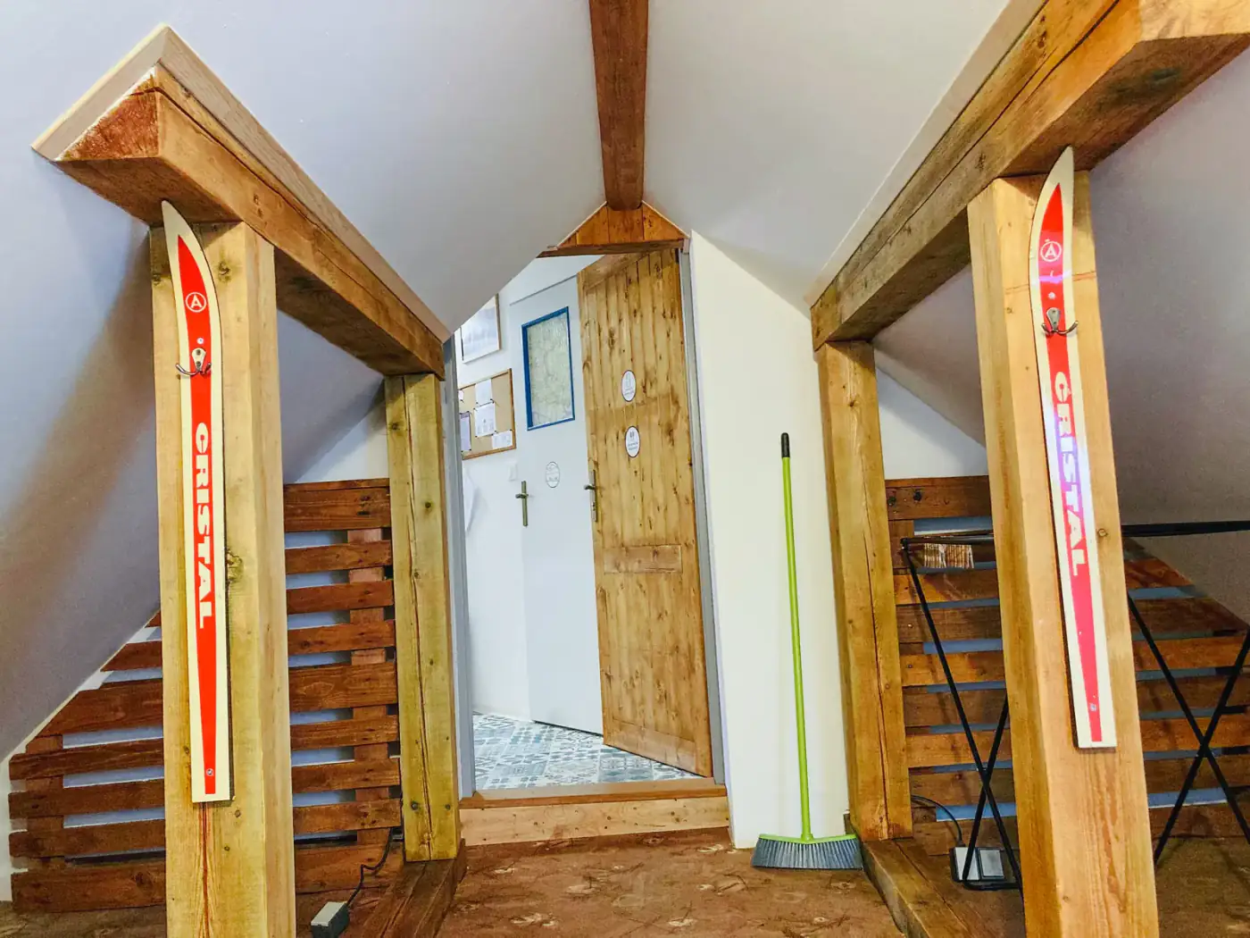 Podkrovní vstup do apartmánu