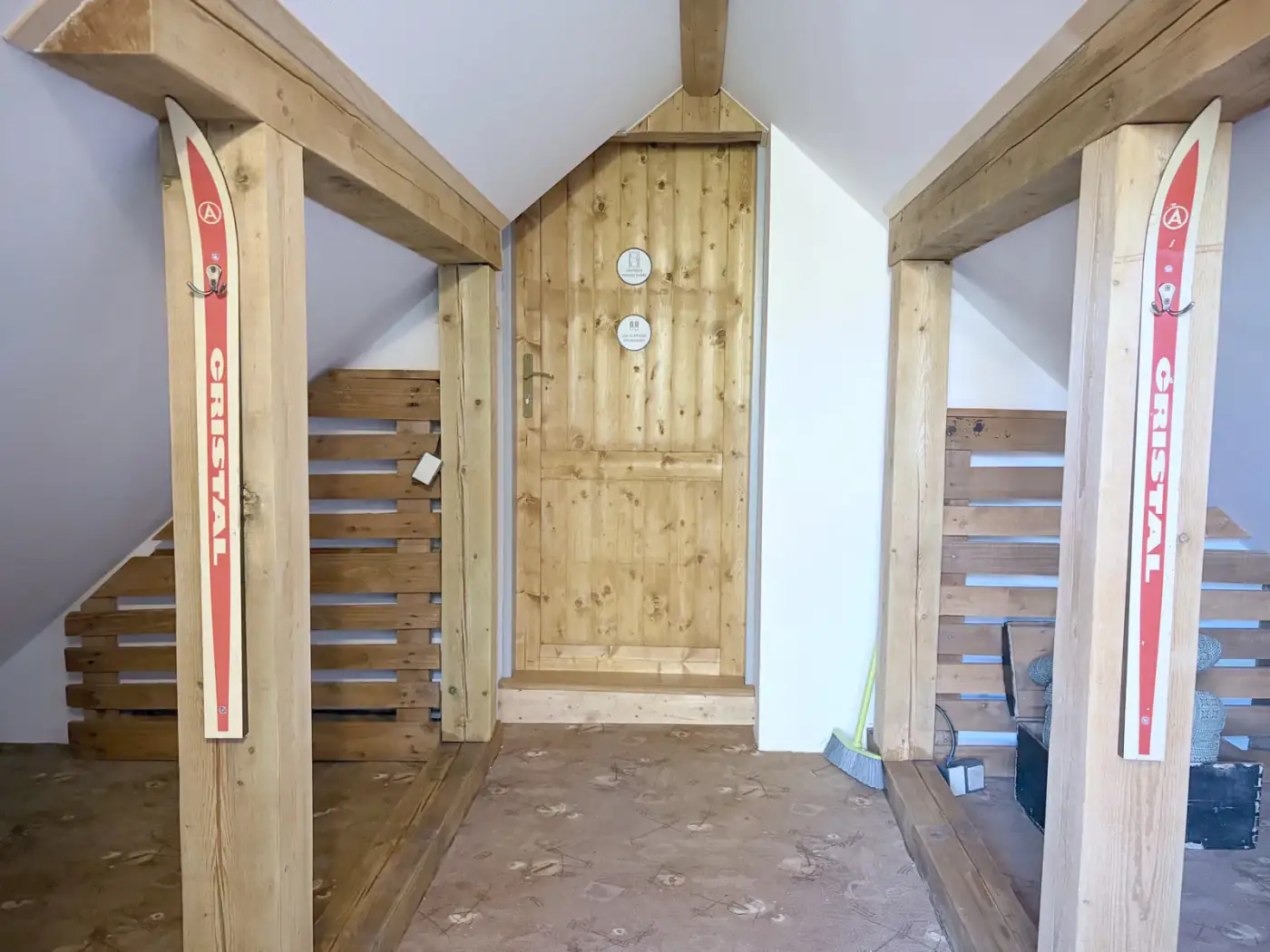 Podkrovní vstup do apartmánu